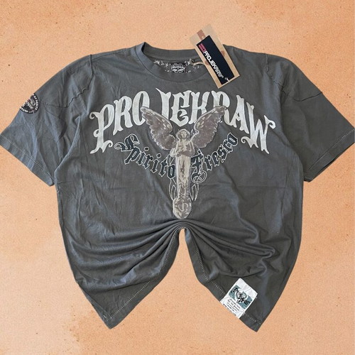 Projekraw Graphic Tee new, grey, XL