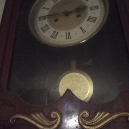 Vintage Russian wall clock used, analog