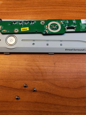 Acer Aspire 5920 series ZD1 module κουμπιού μεταχειρισμένο με κάλυμμα και βίδες