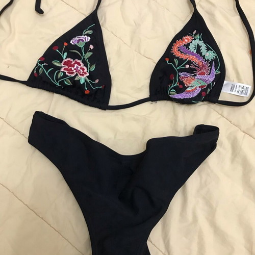Bikini swimsuit black M&S like new, UK 16