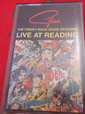 Gillan Live At Reading κασέτα σαν καινούργια, σπάνια