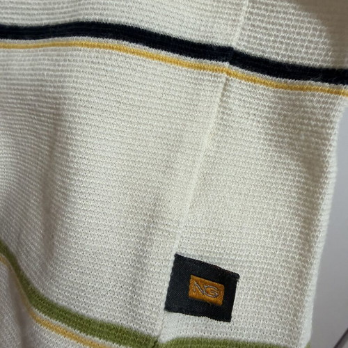 Men's multicolor striped T-shirt XL