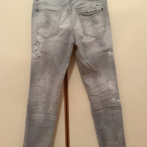 Dsquared2 Grey Slim Fit Women Jeans, Size 42 Italy
