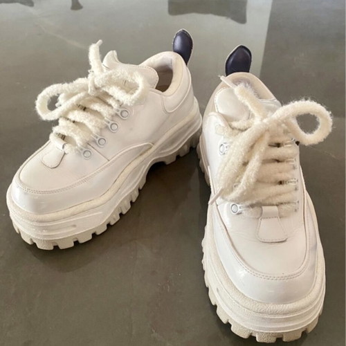 Eytys Angel sneakers like new, size 37, white patent leather