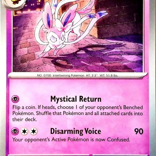 Sylveon collectible card new Pokemon