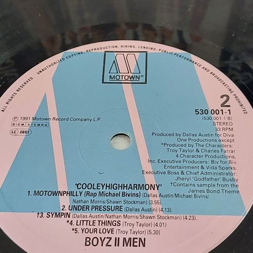 Boyz II Men Cooleyhighharmony video used in good condition