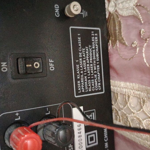 CD-MP3 Player CDM-200CMA with Mixer, Amplifier and Speakers like new