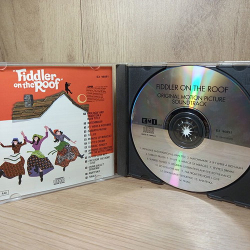Fiddle of the Roof Music Soundtrack CD like new