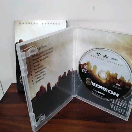 Edison DVD used with Greek subtitles, drama thriller