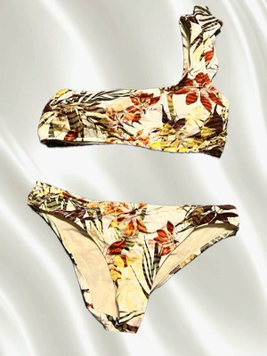 Access women's bikini set like new, orange, size M