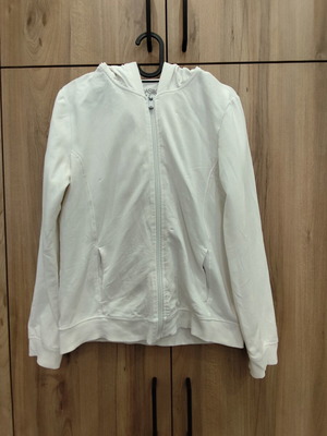 Ovs Basic 365 white hoodie jacket like new, size 14-15 years XS-S