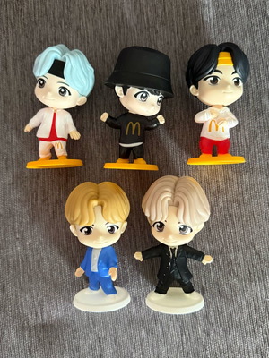 McDonald’s Tiny Tan/BTS figures used