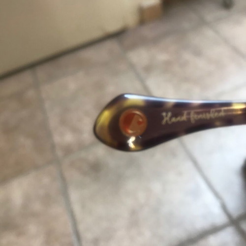 Carven tortoise sunglasses used, with case