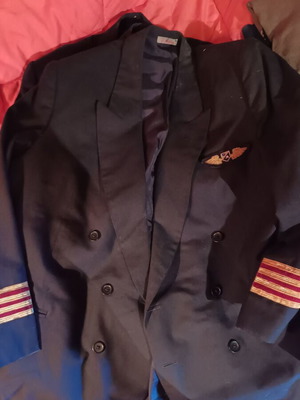 Olympic Air Pilot Uniform Jacket III in Like New Condition