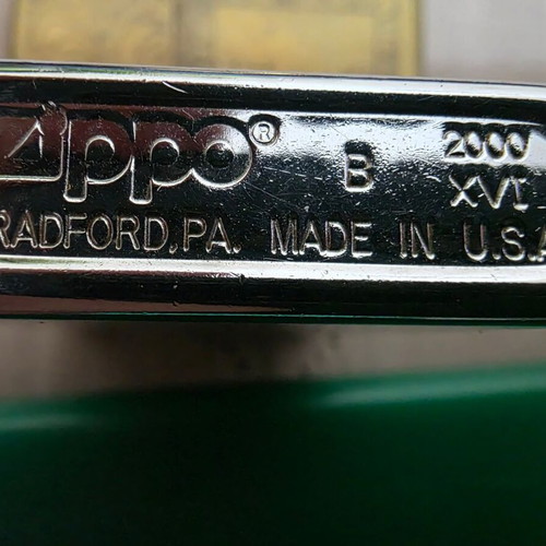 Vintage Zippo lighter silver Venetian filigree design