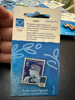 Olympic Games pins new