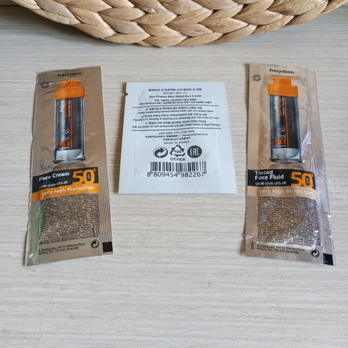 Unisex summer skincare set new with sunscreen and gifts