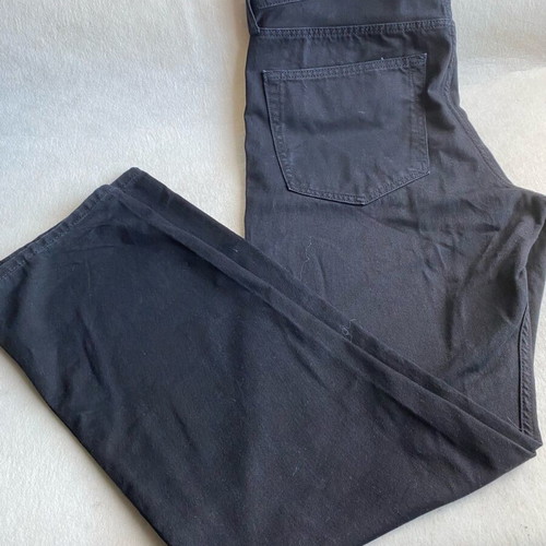 H&M Men's Black Denim Pants Like New Size L