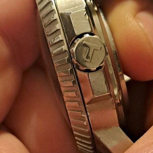 Tissot Seastar αυτόματο 300 m μεταχειρισμένο με δερμάτινο λουρί