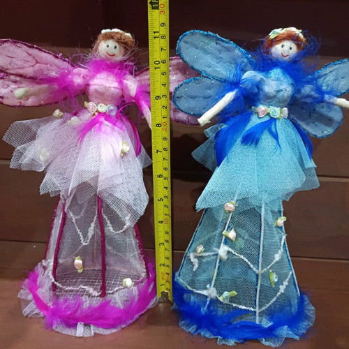 Vintage fairies with storage like new, set of 2 pieces