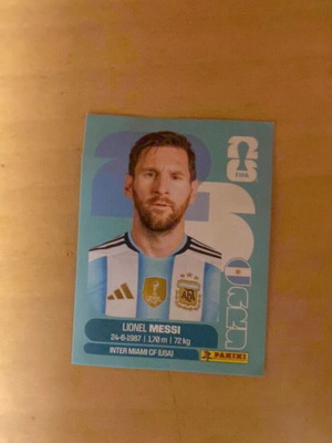 Messi Panini World Cup 2026 sticker