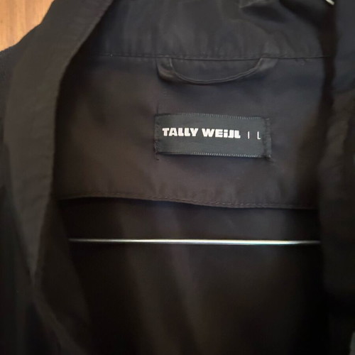 Tally Weijl thin jacket cardigan size L like new, black