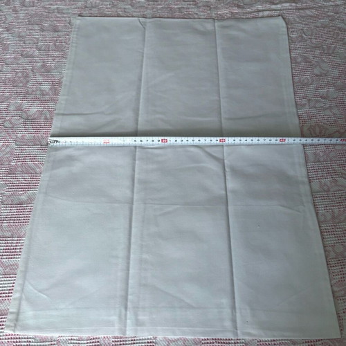 Set of two pillowcases 67x43 used