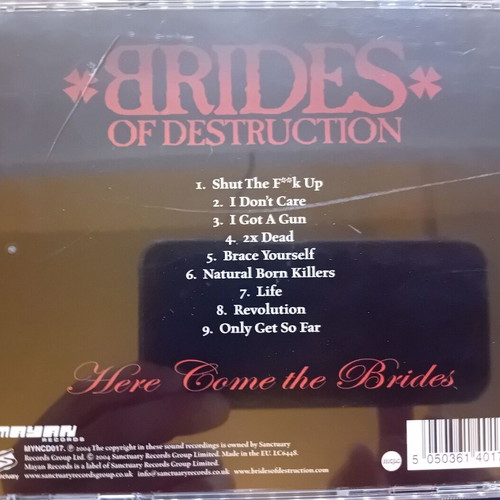 Brides Of Destruction Here Come The Brides CD like new, rock