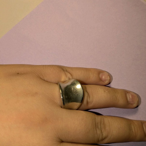 Silver ring like new