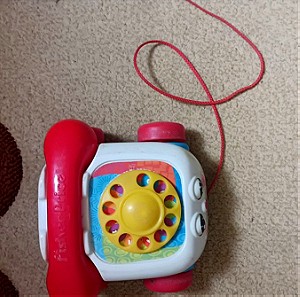 Fisher Price Συρόμενο Τηλέφωνο  Από 12 Μηνών και πάνω