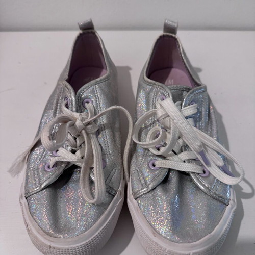 H&M sneakers silver used, size 37, athletic