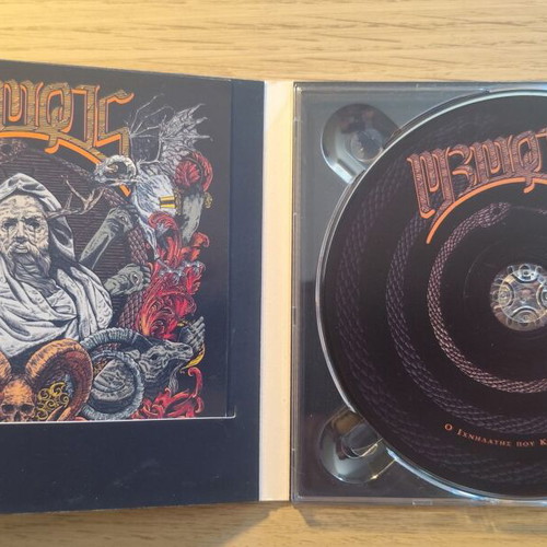 M3MΦ1Σ O Ixnilatis Pou Kynigouse To Thanato CD Digipak near mint, metal
