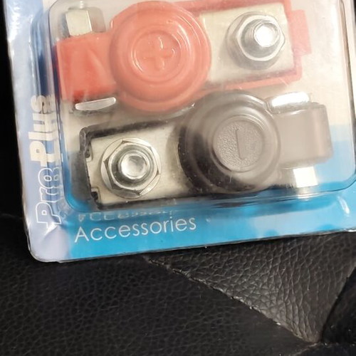 ProPlus Battery Terminals with Protective Caps new