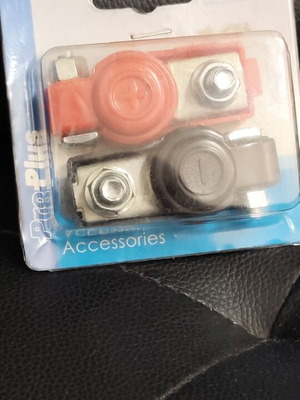 ProPlus Battery Terminals with Protective Caps new
