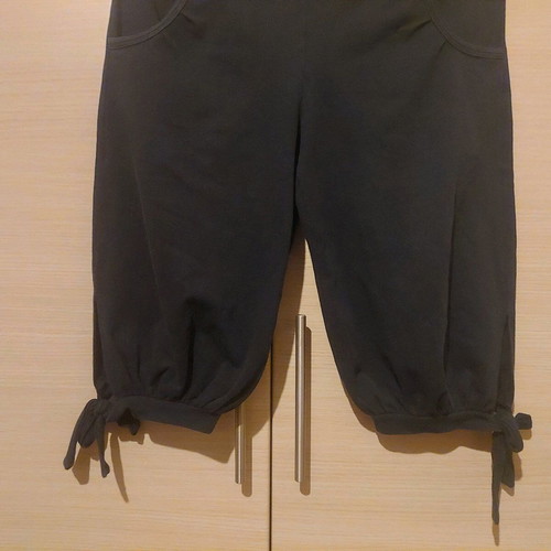 Vintage black women's Bermuda shorts used XS/S with pockets