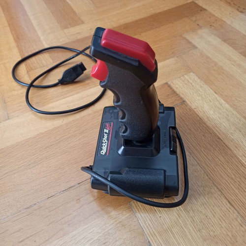 Quickshott II Plus Joystick used, 9 pin for retro home micro