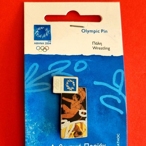 Olympic pins Athens 2004 new, set of 9 pieces