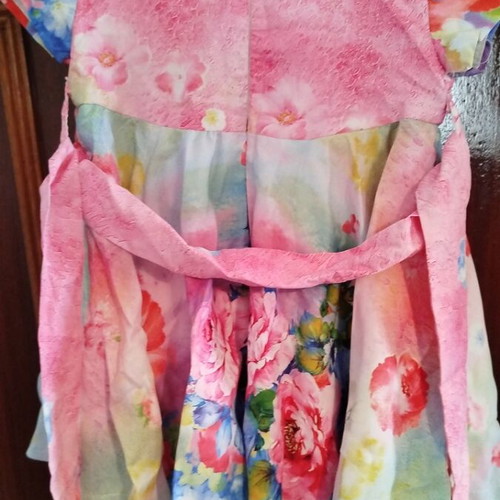 Floral baby dress used for 18 months girl