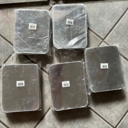 Paper Lid for Aluminum Container No 129, pack of 5, 100 pcs