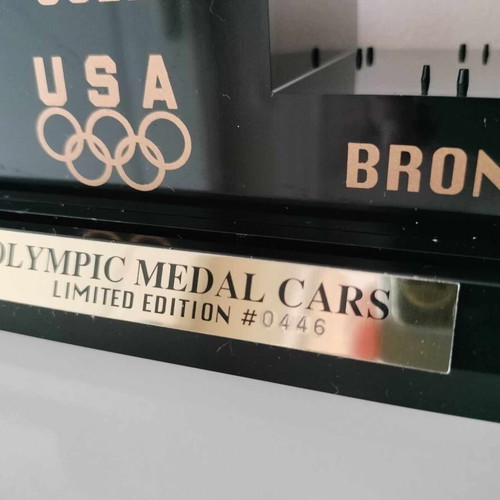 Hot Wheels 1997 FAO Schwarz Olympic Medals Set #446 new