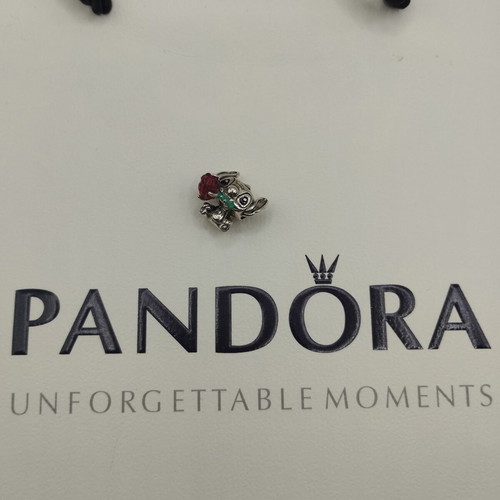 Stitch rose charm Pandora