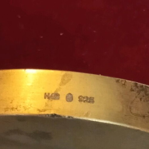 Lalaunis press papieur silver 925 on bronze used