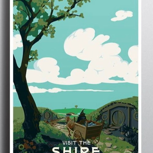 Lord of the Rings posters new, set of two