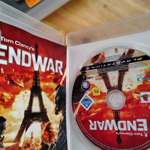 Tom Clancy's End War PS3 game used, complete with manual