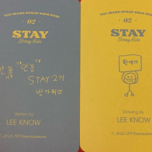 Stray Kids 2022 membership photocards like new