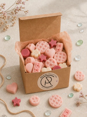 Wax melts with assorted scents 100 gr like new