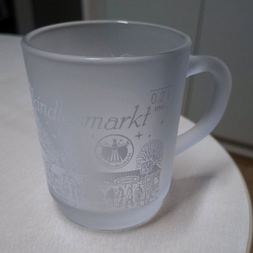 Nürnberger Christkindlesmarkt mug-glass like new