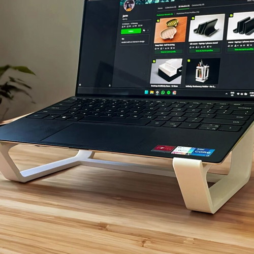 3D Printed Ergonomic Laptop Stand for 13" to 16" New