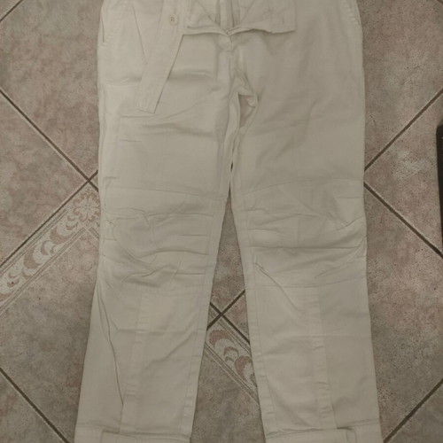 Guess white pants used, sizes S and M