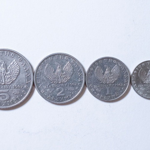 Coins 21 April 1967 like new, set of 60